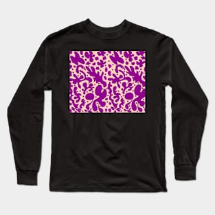 Violet shapes Long Sleeve T-Shirt